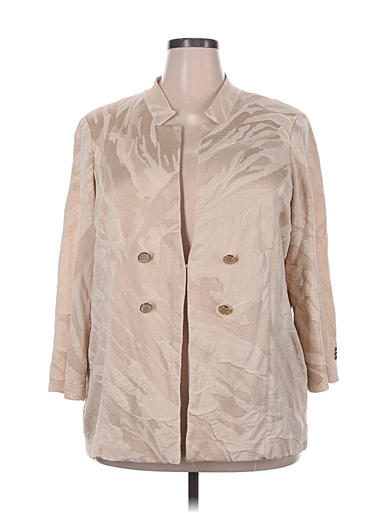 Pre-owned Misook Cardigan Sweater In Brown