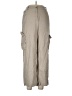 Happily Grey Tan Linen Pants Size L - photo 1