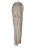 Happily Grey Tan Linen Pants Size L - photo 4
