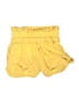Automet Solid Yellow Shorts Size S - photo 1