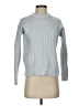 Time and Tru 100% Recycled Polyester Solid Blue Turtleneck Sweater Size S - photo 1