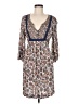 MNG Paisley Ivory Casual Dress Size M - photo 1