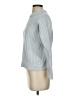 Time and Tru 100% Recycled Polyester Solid Blue Turtleneck Sweater Size S - photo 5