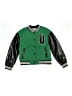 Justice 100% Polyester Graphic Green Jacket Size S (kids) - photo 1
