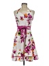 Ruby Rox Floral Gray Cocktail Dress Size 6 - photo 1
