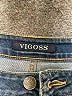 Vigoss Hearts Blue Jeans Size 27 waist - photo 7
