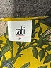 CAbi 100% Polyester Floral Yellow 3/4 Sleeve Blouse Size M - photo 7