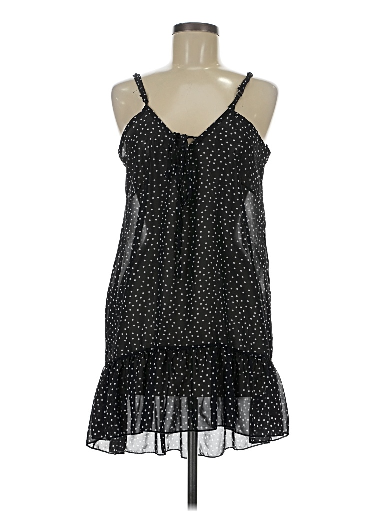 Pre-owned Assorted Brands Casual Dress In Black