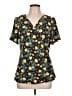 Shiela Rose Yellow Short Sleeve Blouse Size L - photo 1