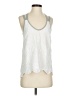 Hem & Thread 100% Cotton Silver Tank Top Size S - photo 1