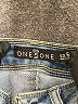 One 5 One Color Block Blue Jeans Size 6 - photo 7