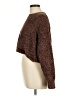 Zenana 100% Polyester Metallic Brown Pullover Sweater Size L - photo 5