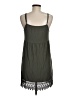 O2 Collection Solid Green Casual Dress Size M - photo 2