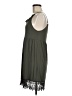 O2 Collection Solid Green Casual Dress Size M - photo 5