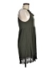 O2 Collection Solid Green Casual Dress Size M - photo 4