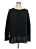Como Vintage 100% Acrylic Polka Dots Black Pullover Sweater Size 1X - photo 1