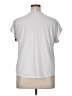 Assorted Brands Floral Silver Short Sleeve T-Shirt Size 0X - photo 2