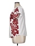 Assorted Brands Floral Silver Short Sleeve T-Shirt Size 0X - photo 5