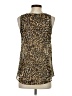 Pinky 100% Polyester Brown Sleeveless Top Size S - photo 2
