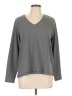 Lands' End Gray 3/4 Sleeve T-Shirt Size L - photo 1