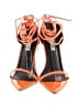 Cape Robbin Color Block Orange Sandals Size 6 - photo 2