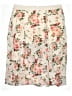 Torrid 100% Polyester Floral Ivory Skort Size 4X Plus (4) - photo 1