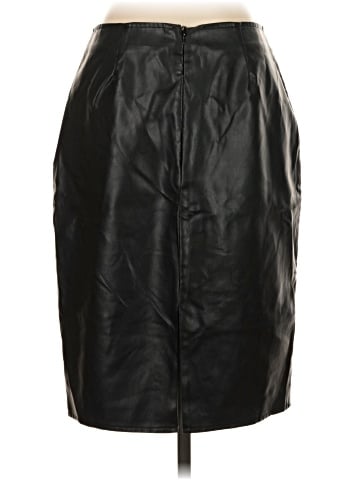 K. Jordan Faux Leather Skirt (view 2)