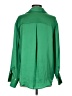 Zara 100% Polyester Green Long Sleeve Blouse Size S - photo 2