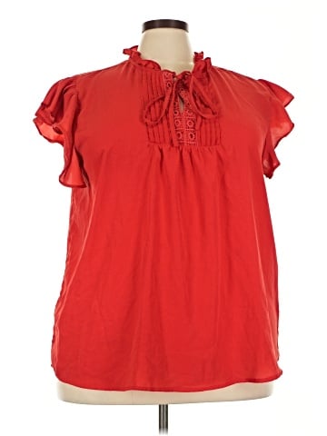 Rouge Short Sleeve Blouse (view 1)