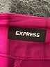 Express 100% Polyester Solid Purple Shorts Size 0 - photo 3