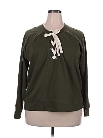 a.n.a. A New Approach Long Sleeve Top (view 1)