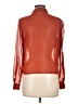 Silvergate Orange Long Sleeve Blouse Size M - photo 2