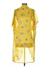 Hippie Chic 100% Polyester Yellow Kimono Size S - photo 2