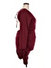 Assorted Brands Solid Burgundy Casual Dress Size 2X - photo 4