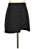 Zara Solid Black Casual Skirt Size XS - photo 1
