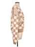 Unbranded Checkered-gingham Tan Pullover Sweater Size L - photo 4