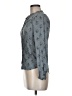 Lucky Brand 100% Viscose Gray Long Sleeve Blouse Size S - photo 5
