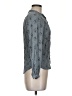 Lucky Brand 100% Viscose Gray Long Sleeve Blouse Size S - photo 4