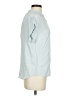 Point Sur 100% Viscose Blue Short Sleeve Blouse Size XS - photo 4