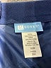 Koret 100% Polyester Solid Blue Formal Skirt Size 16W - photo 4