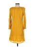 Speed Control 100% Rayon Yellow Casual Dress Size S - photo 2