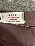 Gap Burgundy Brown Casual Pants Size 28R - photo 4