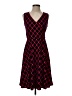 Unbranded Argyle Red Cocktail Dress Size S - photo 1
