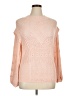 White House Black Market Pink Pullover Sweater Size XL - photo 1