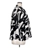 Chico's Animal Print Silver 3/4 Sleeve Blouse Size XXL (4) - photo 4
