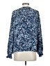 Jessica Simpson Blue Long Sleeve Blouse Size S - photo 2
