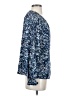 Jessica Simpson Blue Long Sleeve Blouse Size S - photo 4