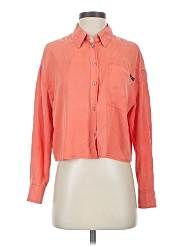 CALVIN KLEIN JEANS Long Sleeve Button-Down Shirt (view 1)