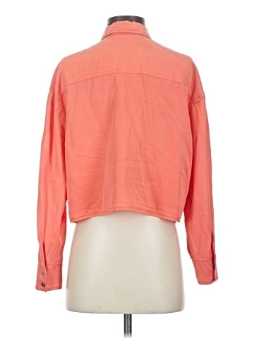 CALVIN KLEIN JEANS Long Sleeve Button-Down Shirt (view 2)