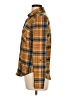 No Comment Plaid Yellow Long Sleeve Blouse Size L - photo 5